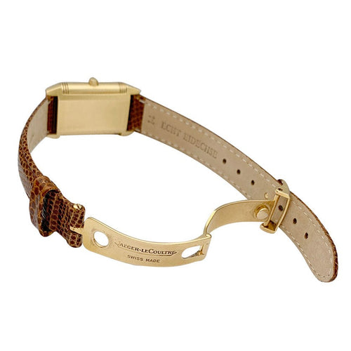 Montre Montre Jaeger-Lecoultre, "Reverso", or jaune et cuir. 58 Facettes 32116
