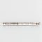 Pendentif Pendentif or blanc ligne de diamants 58 Facettes 18-389