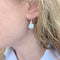 Boucles d'oreilles Boucles d'oreilles Chanel, "Camélia", or blanc, diamants. 58 Facettes 32414