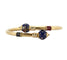 Bracelet Bracelet Jonc Or jaune et Email 58 Facettes BO/230096