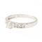 Bague 54 Bague Solitaire Or blanc Diamant 58 Facettes 2172933CN