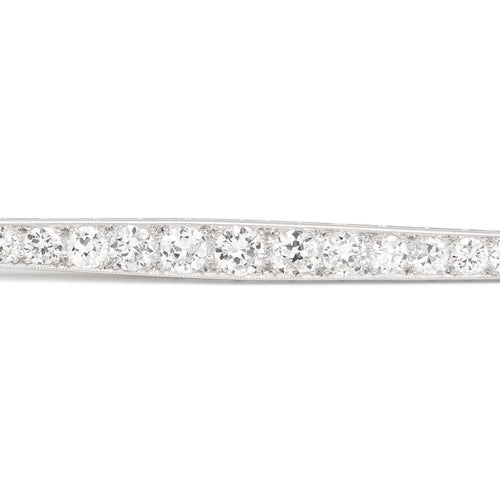 Broche Broche Art déco Or blanc Diamant 58 Facettes 1986226CN