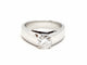 Bague 54 Bague Solitaire Or blanc Diamant 58 Facettes 578738RV