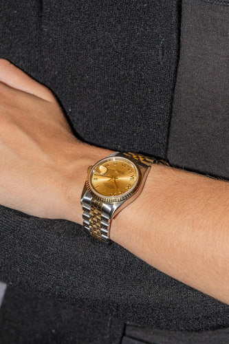 Montre Rolex Montre Datejust Or jaune 58 Facettes 2659060CN