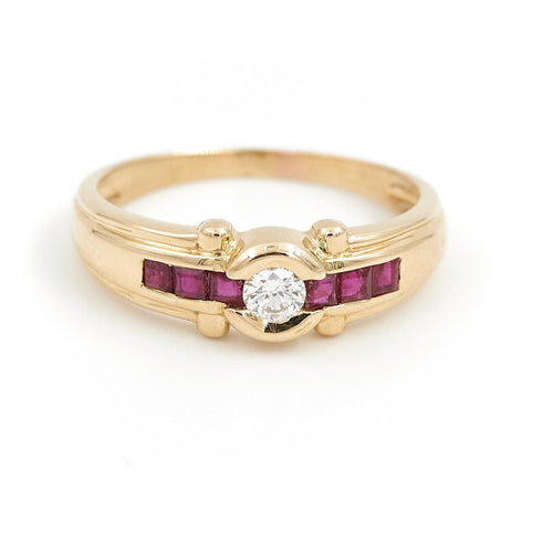 Bague 56 Bague Solitaire Or jaune Diamant 58 Facettes 1907939CN