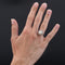 Bague 52 Bague flocon perle et diamants 58 Facettes 22-382
