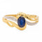 Bague 55 Bague Or jaune Saphir 58 Facettes 2593559CD