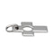 Pendentif Dinh Van Pendentif Croix Percée Or blanc 58 Facettes 2865693RV