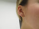 Collier parure collier + boucles d'oreilles maille grain de cafe or 18k 58 Facettes 258005