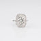 Bague Bague Art Déco Diamant Taille Ancienne Platine 58 Facettes