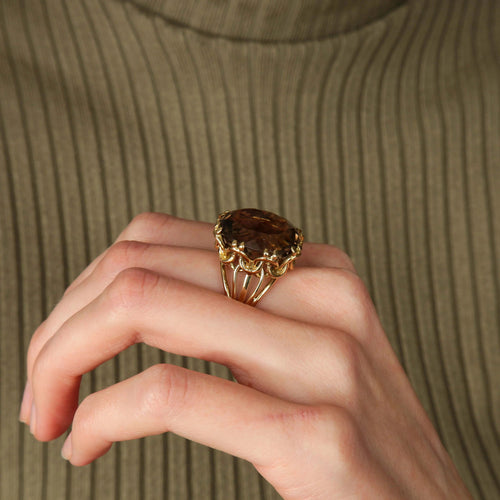 Bague BAGUE "JELAIM" OR & QUARTZ 58 Facettes BO/220113