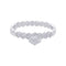 Bague 49 Bague Chaumet, "Solitaire Bee my Love", or blanc, diamants. 58 Facettes 32380