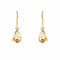 Boucles d'oreilles Boucles d'oreilles pendantes à la rose 58 Facettes 19-456G