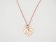 Collier collier POIRAY coeur entrelace mm chaine forcat or jaune 18k 58 Facettes 258176
