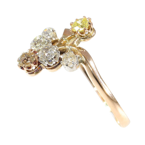 Bague 66 Bague  diamants de couleur 58 Facettes 23271-0594