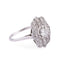 Bague 58 Bague platine et or 58 Facettes 1