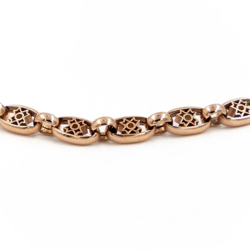 Bracelet Bracelet Maille filigrane Or rose 58 Facettes 1917647CN