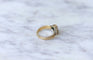 Bague Bague bandeau émeraudes et diamants 58 Facettes