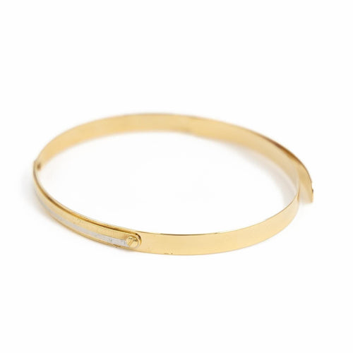 Bracelet Bracelet Jonc ouvert Or jaune 58 Facettes 2037562CN