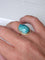 Bague Scarabée or jaune et stéatite 58 Facettes