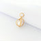 Pendentif Pendentif or jaune et perle 58 Facettes 27962