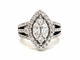 Bague 51 Bague Or blanc Diamant 58 Facettes 578750RV