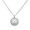Collier Chaîne et pendentif Chopard "Happy Spirit" en or blanc, diamants 58 Facettes 32950
