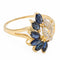 Bague 52 Bague Or jaune Saphir 58 Facettes 1696358CN