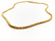 Collier Caplain Saint André Collier Maille palmier Or jaune Saphir 58 Facettes 1595121CN