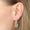 Boucles d'oreilles Or Jaune BOUCLES D’OREILLES DORMEUSES OR & TOURMALINE 58 Facettes BO/220029 RIV