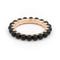 Bague 53 Ginette NY Bague Alliance Maria Or rose Onyx 58 Facettes 2394106CN