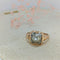 Bague Bague ajourée or et diamant 58 Facettes 16866