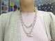 Collier rare collier HERMES sautoir chaine d'ancre 120cm 307gr ceinture argent 58 Facettes 253897