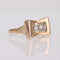 Bague 60 Bague tank noeud or rose 58 Facettes CV91