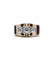 Bague 51 / Jaune / Or 750 Bague Tank Diamants 58 Facettes 210210R-210202R