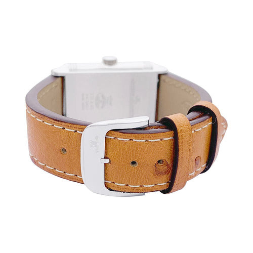 Montre Montre Jaeger Lecoultre, "Reverso Classic", cacier, cuir. 58 Facettes 33053