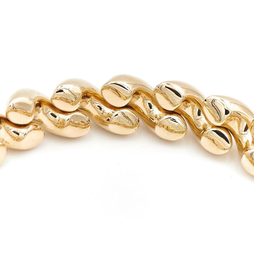 Bracelet Bracelet Maille souple Or jaune 58 Facettes 1654264CN