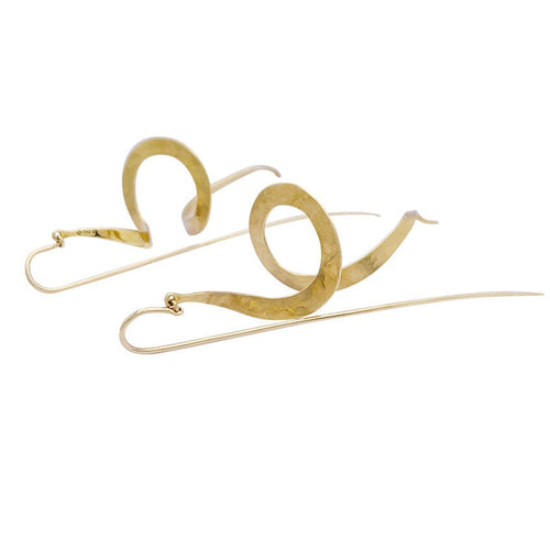 Boucles d'oreilles Boucles d'oreilles H.Stern, "Oscar Niemeyer", or jaune mat. 58 Facettes 33588