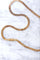 Collier Collier or rose maille fantaisie 58 Facettes
