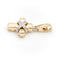 Pendentif Chimento Pendentif Croix Or jaune Diamant 58 Facettes 1833674CN