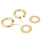 Boucles d'oreilles Boucles d'oreilles Créoles Or jaune 58 Facettes 2672868CN