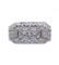 Broche Blanc/Gris / Platine 950‰ Broche Art Déco Platine et Diamants 58 Facettes 230019SP