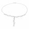 Collier Collier Or blanc Diamant 58 Facettes 578629CD