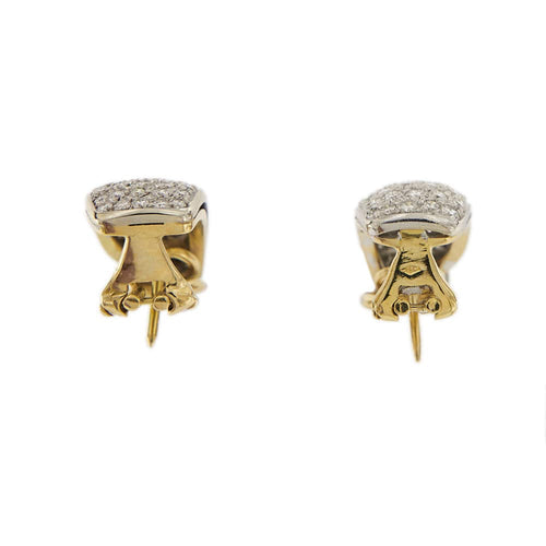 Boucles d'oreilles Boucles d'oreilles avec diamants 58 Facettes 34574