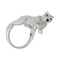 Bague 51 Bague Haute Joaillerie Cartier, "Panthère de Cartier", or blanc, diamants. 58 Facettes 31543