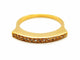 Bague 60 Bague Demie alliance Or jaune Diamant 58 Facettes 1292460CN