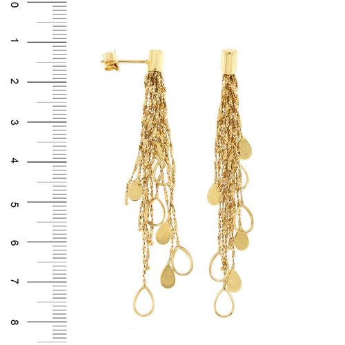 Boucles d'oreilles Boucles d'oreilles pendantes multi-rangs 58 Facettes 29608