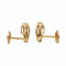 Boucles d'oreilles Boucles d'oreilles Pendantes Or jaune Emeraude 58 Facettes 2551622CN