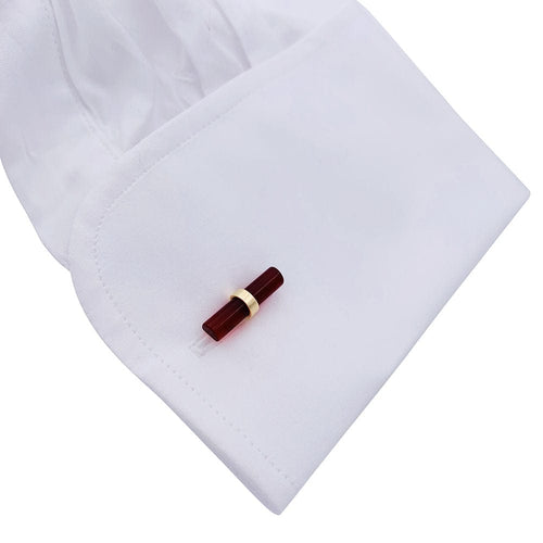 Boutons de manchette Boutons de manchette Cartier or jaune, bâtonnets interchangeables. 58 Facettes 33104
