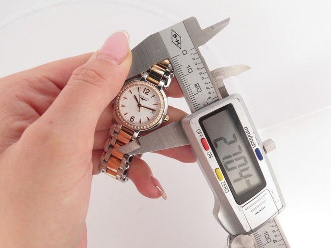 Montre montre LONGINES prima luna 26 mm quartz acier et or diamants 58 Facettes 257756